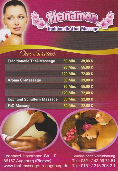 Erotik Massage Augsburg
